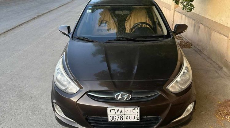 هيونداي اكسنت 2016 تحكم طارة للبيع في السعودية الرياض 