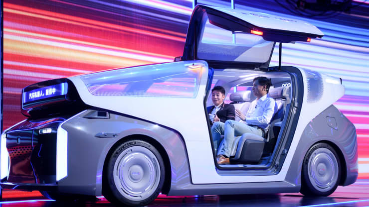 شركة بايدو الصينية تطلق سيارات ذاتية القيادة