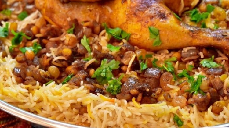 طريقة أشهر الأكلات في الامارات مجبوس الدجاج الاماراتي