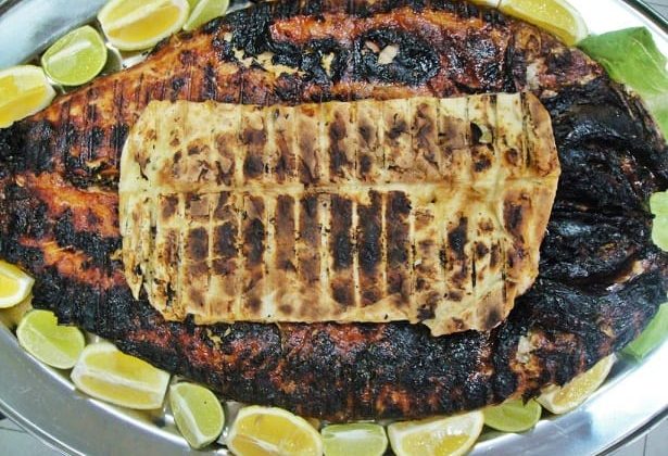 طريقة عمل سمك مشوي اماراتي بالطريقة الاصلية