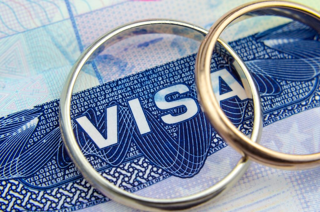 المتطلبات القانونية للحصول على تأشيرة الزواج في الولايات المتحدة الأمريكية أو البطاقة الخضراء